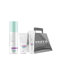 Набор в коробке-сумочке (ПЕНКА ДЛЯ УМЫВАНИЯ; КРЕМ ПИТАТЕЛЬНЫЙ МНОГОЦЕЛЕВОЙ; КРЕМ ДЛЯ ВЕК)