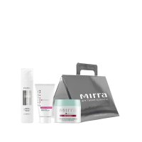 Набор в коробке-сумочке (БАЛЬЗАМ УВЛАЖНЯЮЩИЙ; КРЕМ-СКРАБ УВЛАЖНЯЮЩИЙ; НОЧНАЯ УВЛАЖНЯЮЩАЯ МАСКА)